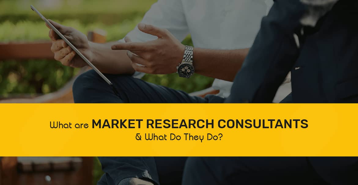 what is a market research consultant